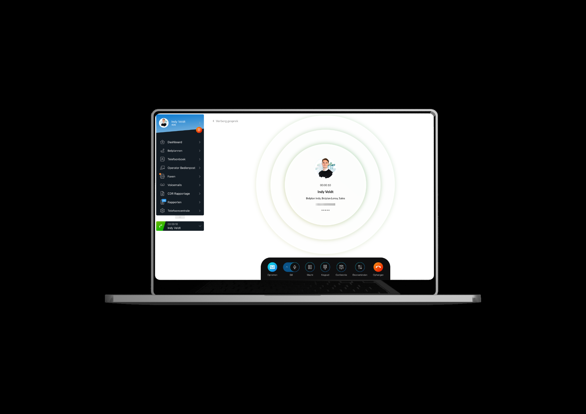 Webcalls in de browser